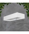 6W LED Solar-Wandleuchte mit Sensor - 900lm, IP65, weiß, 4000K, inkl. Akku