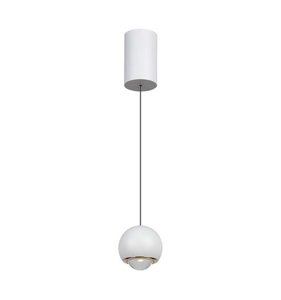 5W LED Pendelleuchte, weiß - Glockenförmig, 500lm, 3000K, 60 Grad, IP20