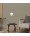 5W LED Pendelleuchte, weiß - Glockenförmig, 500lm, 3000K, 60 Grad, IP20