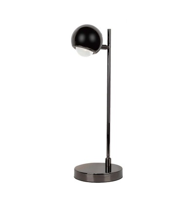 6W LED Tischleuchte aus schwarzem Metall - 500lm, 3000K, IP20 Innenbereich, Höhe 44,5cm