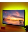 1m USB RGB LED-Streifen für TV und PC - Inkl. Controller und Fernbedienung, 60 LEDs pro Meter