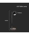 6W LED Tischleuchte aus schwarzem Metall - 500lm, 3000K, IP20 Innenbereich, Höhe 44,5cm