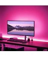 1m USB RGB LED-Streifen für TV und PC - Inkl. Controller und Fernbedienung, 60 LEDs pro Meter