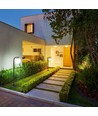 E27 Gartenleuchte in Schwarz, 105cm - IP44, klassisches Design, Aluminium, ohne Leuchtmittel