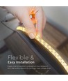 5m 18W/m LED Strip, 240 LED pro Meter - 12V, IP20, 2835 SMD, dimmbar