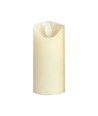 Ø5,3cm LED-Stumpenkerze, 12,5cm hoch - 2700K, batteriebetrieben, warmweiß, flammenloses Dekolicht