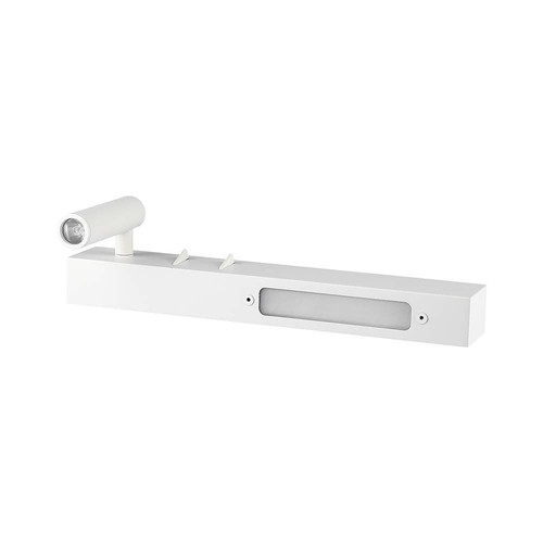 9W LED Hotel-/Bettleuchte - 30cm, Weiß, 3000K, 680lm, Wandleuchte
