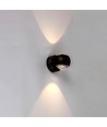 10W LED-Wandleuchte - Schwarz, 3000K, 13,5x10 cm, Innenbereich, inkl. Leuchtmittel
