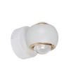 10W LED-Wandleuchte mit Up/Down-Licht - Weiß, 3000K, 13,5x10 cm, IP44, inkl. Leuchtmittel