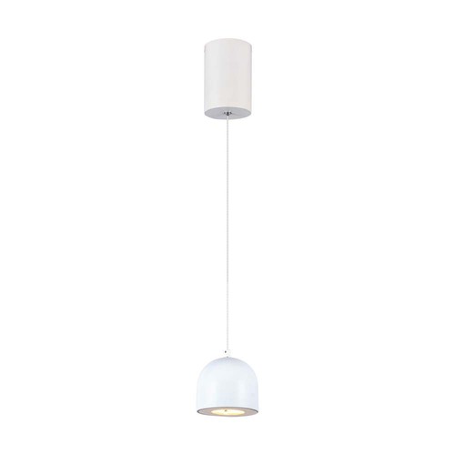 8,5W LED-Pendelleuchte - Ø10cm, Weiß, Touch on/off, 3000K, inkl. Leuchtmittel