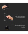 8,5W LED Pendelleuchte - Ø18cm, schwarz, Touch on/off, 3000K, inkl. Leuchtmittel