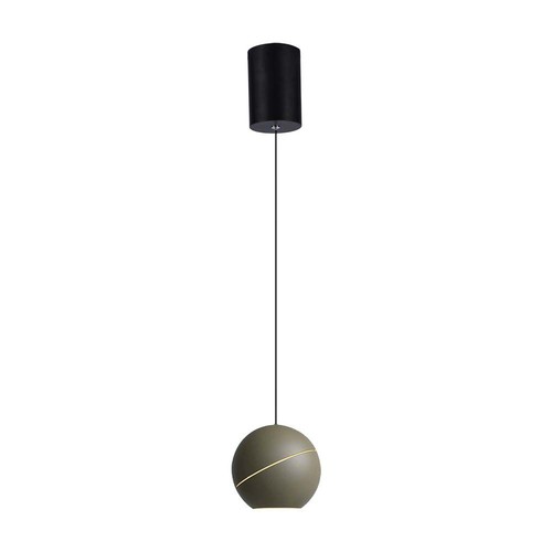 8,5W LED Pendelleuchte, Ø12cm - Champagner Gold, Touch on/off, 3000K, inkl. Leuchtmittel