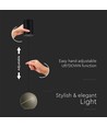 8,5W LED Pendelleuchte, Ø12cm - Champagner Gold, Touch on/off, 3000K, inkl. Leuchtmittel