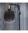 4W Vasenförmige Glühbirne E27 - Kohlefaden schwarzes Glas 300°