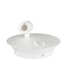 3W + 6W LED Hotel Wandleuchte mit Lesearm - Weiß, 3000K, on/off Schalter, CREE LED