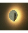 3W + 6W LED Hotel Wandleuchte mit Lesearm - Weiß, 3000K, on/off Schalter, CREE LED