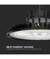 120W/150W/200W LED Hallenstrahler, 160lm/W - IP65, 3-in-1 CCT, einstellbare Wattzahl, Ø32cm