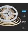 5m 18W/m CCT COB-LED Strip, RA90 - 24V, IP20, 560 LED pro Meter, 8mm breit, dimmbar
