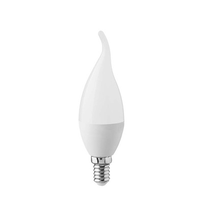 E14 3,7W LED Kerzenlampe - Flammenform, warmweiß, ersetzt 30W