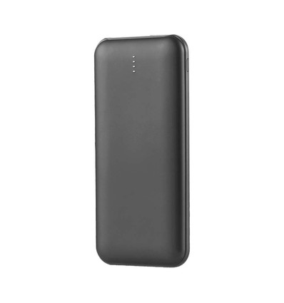 10W Powerbank 10000mAh - 5V, LED-Display, schwarz, inkl. 30cm USB-C Kabel