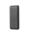 10W Powerbank 10000mAh - 5V, LED-Display, schwarz, inkl. 30cm USB-C Kabel