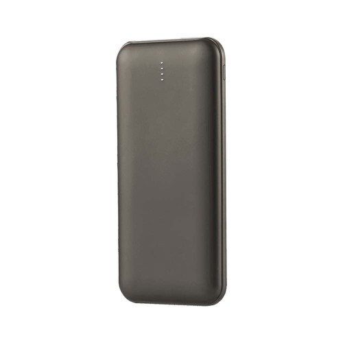 10000mAh Powerbank - 2A, 30cm Typ-C Kabel, Grau