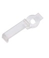 20 Stk. klare Montageclips für LED-Strip - 10mm, passend für IP65-Strips