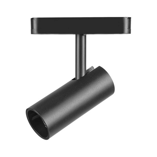11W ultra-flacher magnetischer Schienenspot, 48V - 1300lm, 34°, schwarz, 6400K, IP20