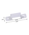 20 Stück Silikon-Montageclips für LED-Streifen - 10mm, passend für IP65-Streifen