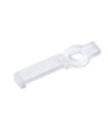 20 Stück klare Montageclips für LED-Strip - 12 mm, passend für IP20-Strips