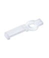20 Stück klare Montageclips für LED-Strip - 10mm, passend für IP20 Strips