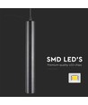 14W LED Hängeleuchte - Schienenspot, 4000K, Schwarzes Gehäuse