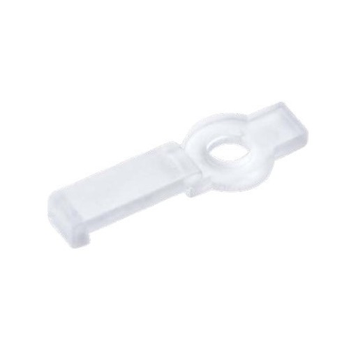 20 Stk. klare Montageclips für LED-Strip - 8mm, passend für IP20 Strips