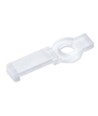 20 Stk. klare Montageclips für LED-Strip - 8mm, passend für IP20 Strips