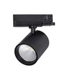 35W LED COB Schienenstrahler - 3000lm, 4000K, 30 Grad, schwarzes Aluminium, IP20