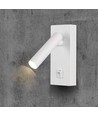 2W LED Wandspot - 3000K, Weiß