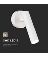 2W LED Wandspot - 4000K, weiß, 38 Grad, 140x60x60mm, IP20 Innenbereich