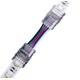 Verbinder mit Kabel für LED-Streifen - 12mm, RGB+W, IP65, 5V-24V