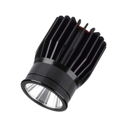 18W LED Modul Spotlight - 1900lm, IP20, schwarzes Gehäuse, 4000K, Aluminium