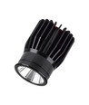 18W LED Modul Spotlight - 1900lm, IP20, schwarzes Gehäuse, 4000K, Aluminium