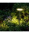 12W LED Gartenleuchte mit Erdspieß, RA90 - Anthrazit, IP65, 4000K, 80cm hoch, 2-in-1 Montage