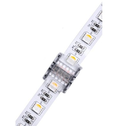 Verbinder für LED-Strip - 12mm, RGB+W, IP65, 5V-24V