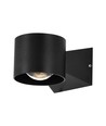 6W LED Wandleuchte - IP65, schwarz, 4000K, 465lm, quadratisch, innen / außen, inkl. Leuchtmittel