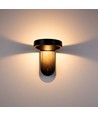 5W drehbare LED Wandleuchte - IP65, 600lm, 120 Grad, schwarzes Gehäuse
