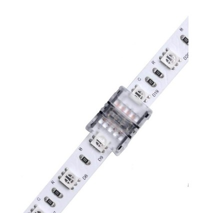 Verbinder für LED-Strip - 10mm, RGB, IP65, 5V-24V