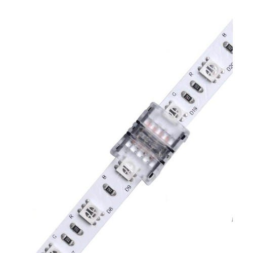 Verbinder für LED-Strip - 10mm, RGB, IP20, 5V-24V