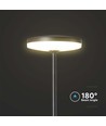 12W LED Gartenstrahler mit Erdspieß, 80cm - IP65, RA90, Anthrazit, 2-in-1 Funktion, 3000K