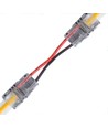 Verbinder mit Kabel für LED-Streifen - 8mm, COB, einfarbig, IP20, 5V-24V