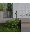 4W Garten-Pollerleuchte, 100cm - Schwarz, IP44, 390lm, Aluminium, inkl. Leuchtmittel