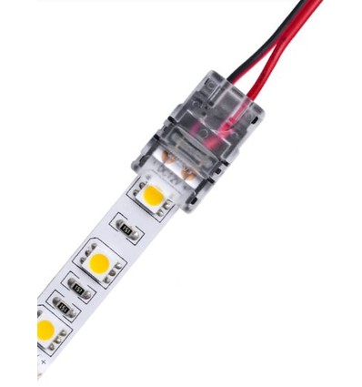 LED-Strip Verbinder für lose Kabel - 10mm, einfarbig, IP65, 5V-24V